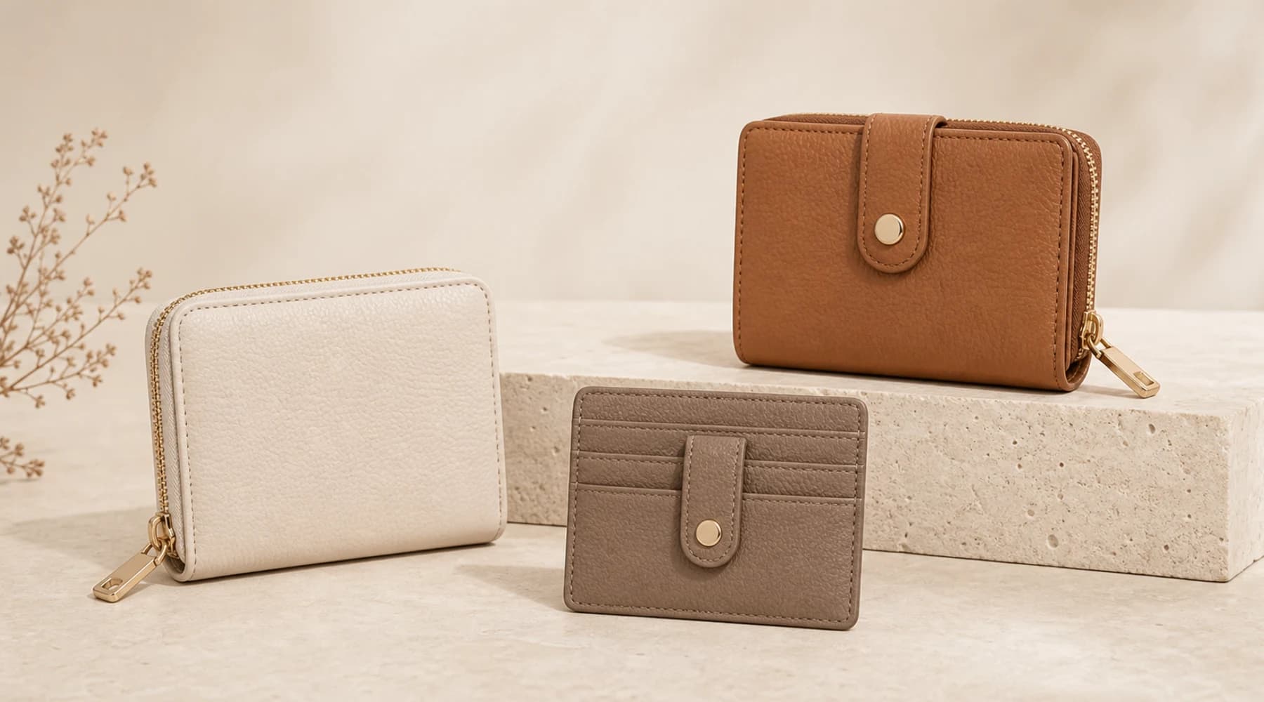 Women wallets and small leather goods OEM ODM production